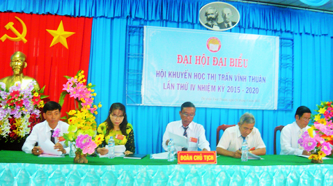 Hội Khuyến học Thị trấn Vĩnh Thuận tổ chức Đại hội nhiệm kỳ IV (2010-2015)