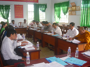 Hội Khuyến học huyện tổ chức Hội nghị sơ kết  công tác Hội 6 tháng đầu năm 2015