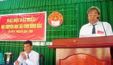 Xã Vĩnh Bình Bắc tổ chức đại hội hội khuyến học nhiệm kỳ IV (2010-2015)