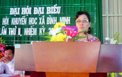 Xã Bình Minh tổ chức đại hội hội khuyến học nhiệm kỳ II (2010-2015)