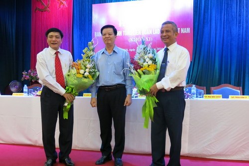 Đồng chí Bùi Văn Cường được bầu làm Chủ tịch Tổng Liên đoàn Lao động Việt Nam