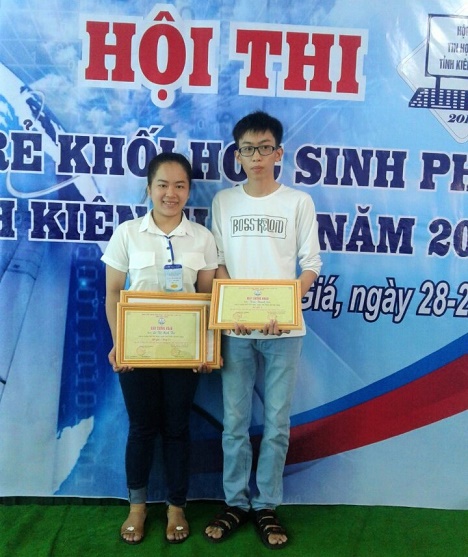 Đoàn TNCS Hồ Chí Minh huyện Vĩnh Thuận tham dự Hội thi tin học trẻ năm 2016