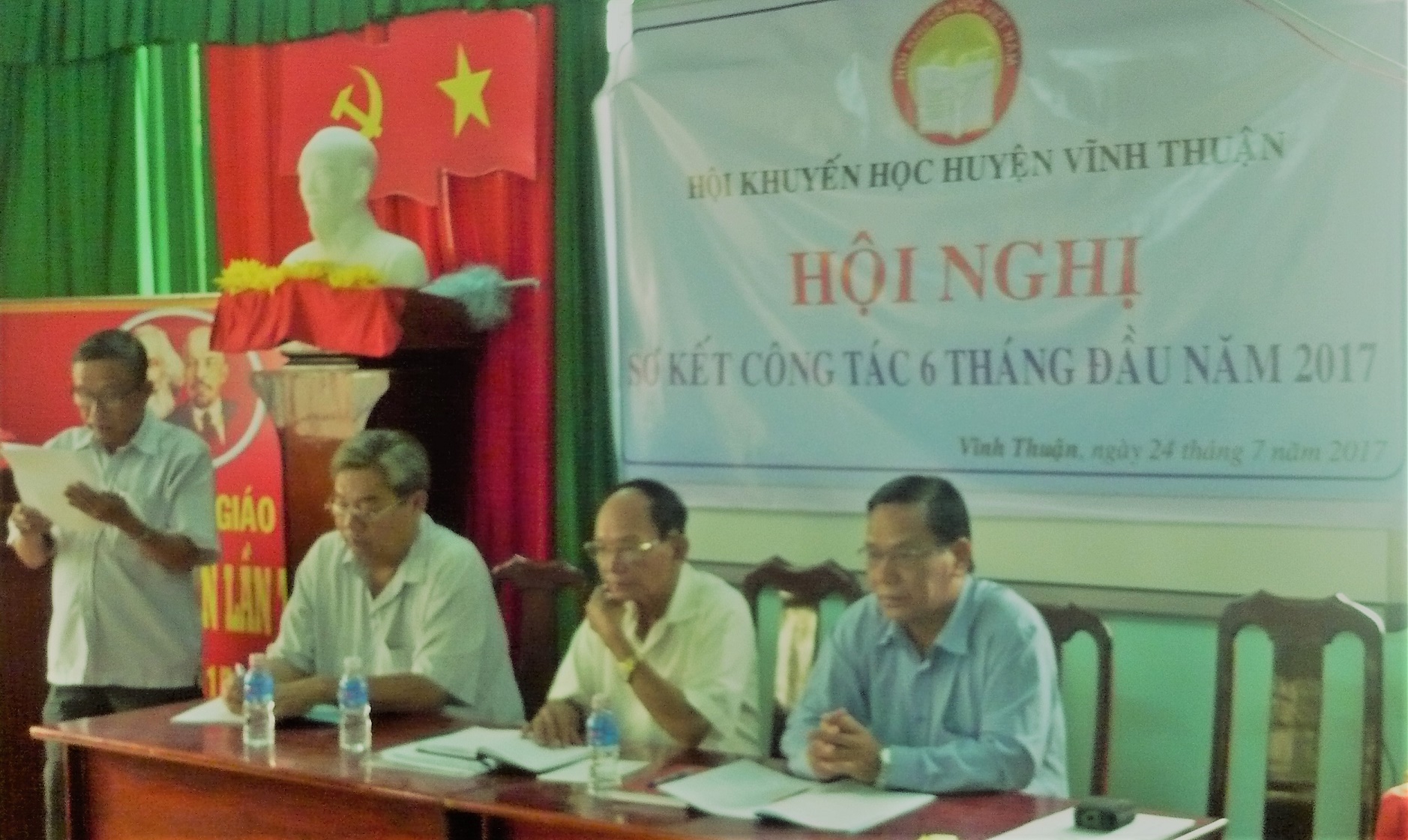 HKH huyện Vĩnh Thuận Sơ kết hoạt động 6 tháng đầu năm 2017