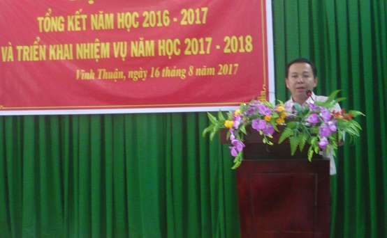 Phòng Giáo dục-Đào tạo Vĩnh Thuận tổng kết năm học 2016-2017