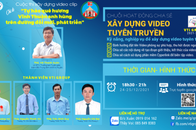 Hiệu quả hoạt động của nhóm Vti-group của nhóm giáo viên yêu công nghệ huyện Vĩnh Thuận