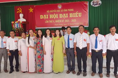 Hội Khuyến học xã Vĩnh Phong tổ chức Đại hội Khuyến học nhiệm kỳ 2021-2025