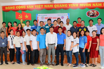 Giao lưu thể dục thể thao chào mừng Đại hội Đảng các cấp tiến tới đại hội Đảng bộ tỉnh Kiên Giang lần thứ XII (nhiệm kỳ 2020 – 2025)