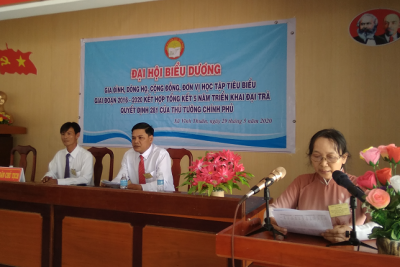 Xã Vĩnh Thuận tổ chức Đại hội biểu dương các Mô hình học tập, tổng kết 5 năm thực hiện Quyết định 281 của Thủ tướng Chính phủ