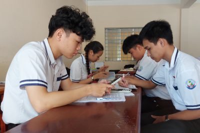 Trường Trung học phổ thông Vĩnh Thuận tích cực cho kỳ thi Trung học phổ thông năm 2020