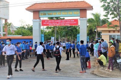 Trường Trung học phổ thông Vĩnh Thuận thông báo tuyển sinh vào lớp 10 năm học 2023-2024