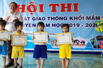 Hội thi tìm hiểu kiến thức về an toàn giao thông khối mầm non cấp huyện năm học 2019-2020