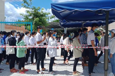 Trường Trung học phổ thông Vĩnh Thuận tổ chức thi tuyển sinh lớp 10