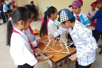 Trường tiểu học Vĩnh Bình Bắc 4 tổ chức vui tết trung thu và đêm hội trăng rằm