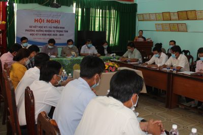 Phòng GD&ĐT huyện Vĩnh Thuận sơ kết học kỳ I, triển khai nhiệm vụ trọng tâm học kỳ II năm học 2020-2021