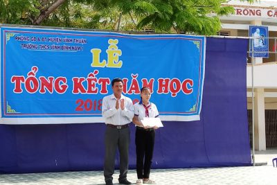 Trường THCS Vĩnh Bình Nam 1 tổ chức tổng kết năm học 2018-2019